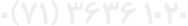1020 3636 (71)0